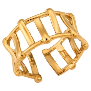 Product Δαχτυλίδι Γυναικείο SENZA από Επιχρυσωμένο Ατσάλι base image